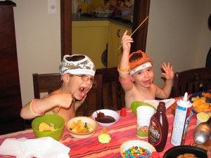 This "candy party" got way out of hand!