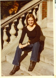 The brave, long-haired sister.