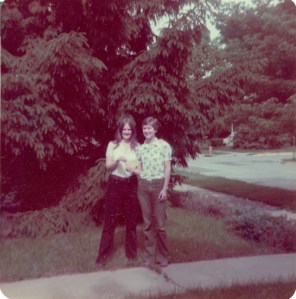 The author and her sister.
