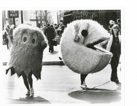 The author, in the famous costume.