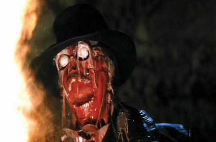 A melting bad guy:  Raiders of the Lost Ark, 1981