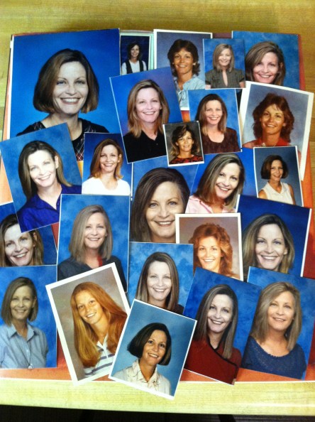 Thirty years of faculty photos really do tell a story. . .