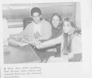 Matt Rover, Kara Garcia, and yours truly.